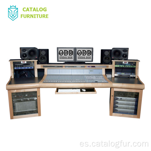 Muebles promocionales mesa de mezclas de audio digital mesa de mezclas de audio escritorio de oficina audio de estudio